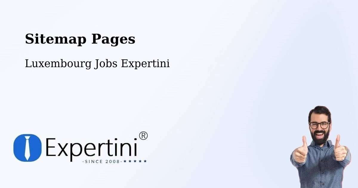 Sitemap Pages - Capellen - Luxembourg Jobs Expertini